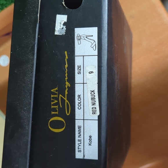 Kobe Red Nubuck size 9 - Picture 4 of 5